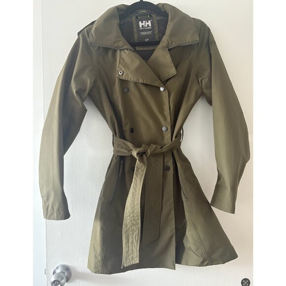 Helly Hansen Waterproof Trench - Utility Green - Picture 4 of 5
